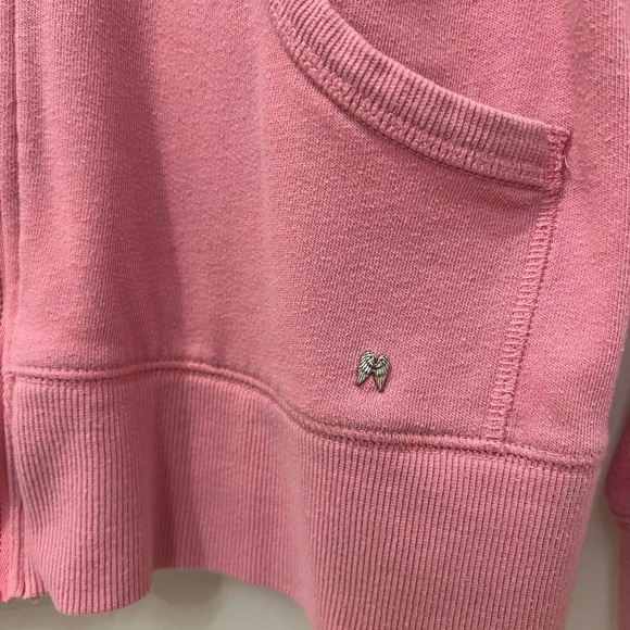 Victoria’s Secret Zip Up Hoodie - Love VS Pink Zip Up Lightweight Jacket sz LG - Picture 2 of 9